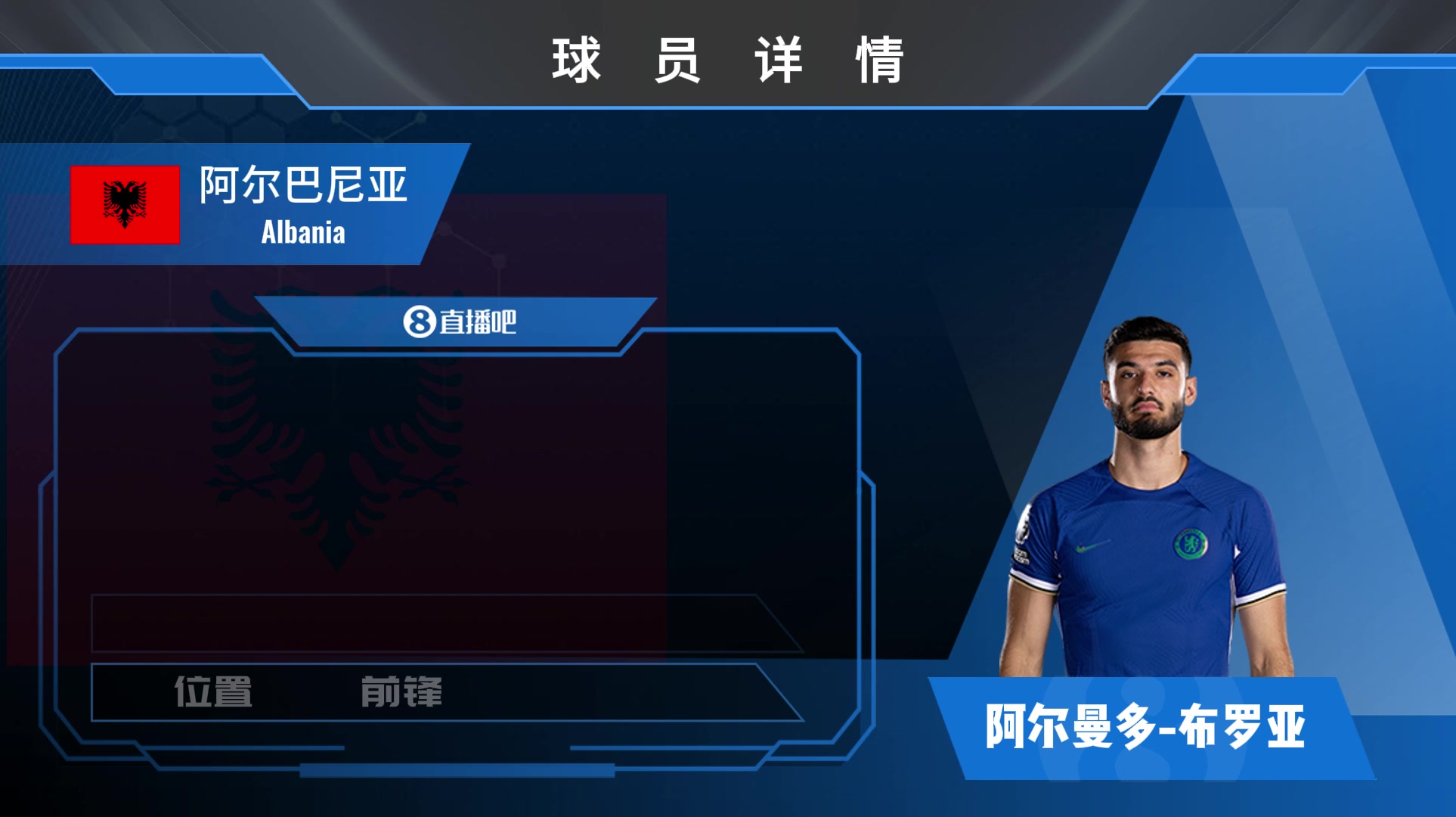 布罗亚球员集锦：身材高大 破密集防守的重锤前锋