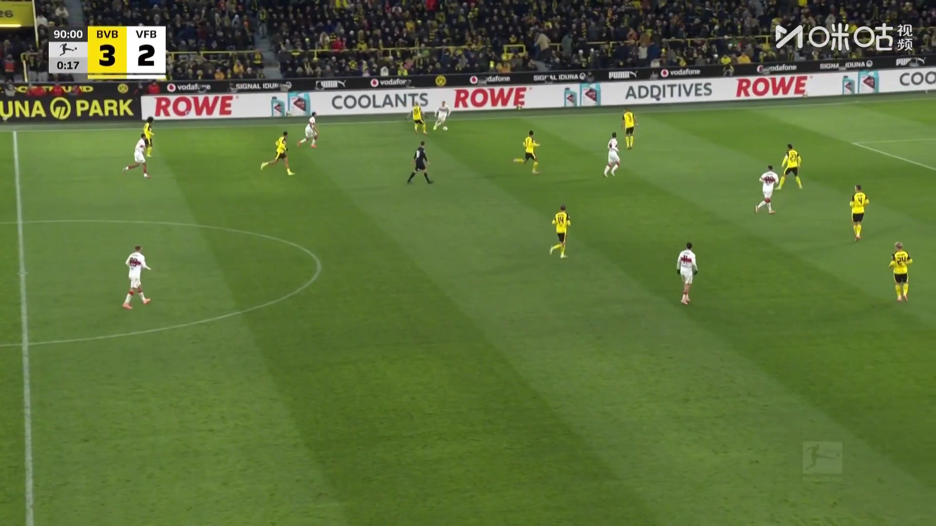 神锋！翁达夫停球转身扫射上演帽子戏法！斯图加特3-3追平多特