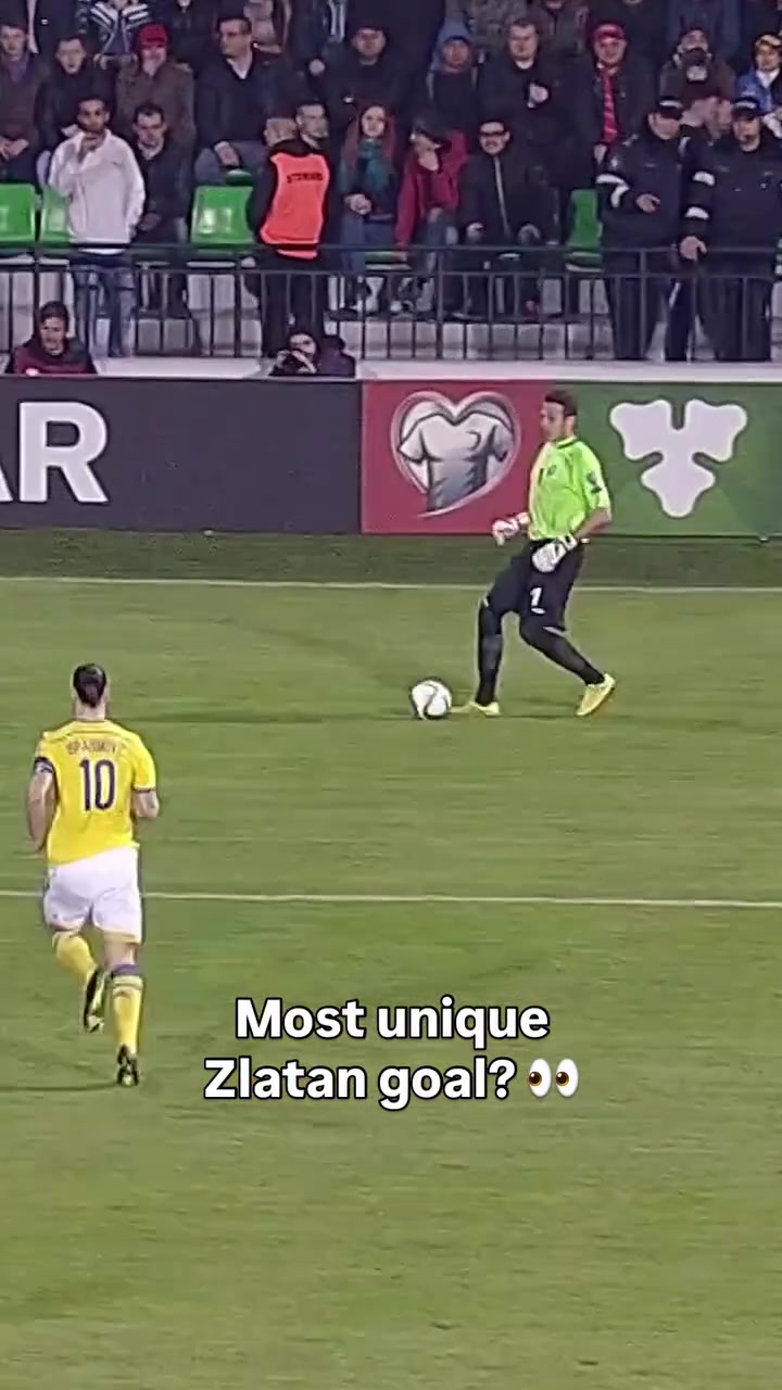 运气来了挡都挡不住啊！这是伊布最神奇的进球吗？