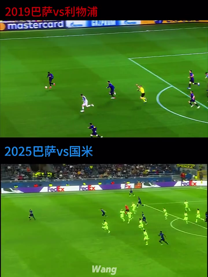 几乎是相似的反击！名场面：时隔6年巴萨欧冠半决赛的错失良机！