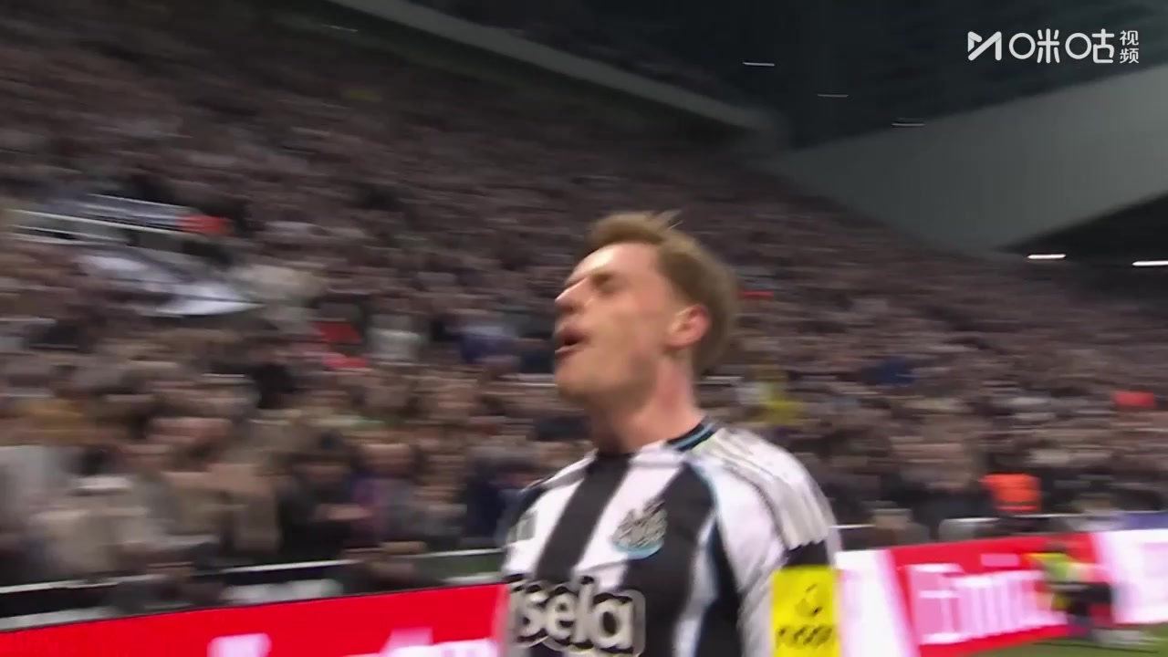 纽卡主场先下一城！托纳利直塞助攻，巴恩斯单刀打远角破门！