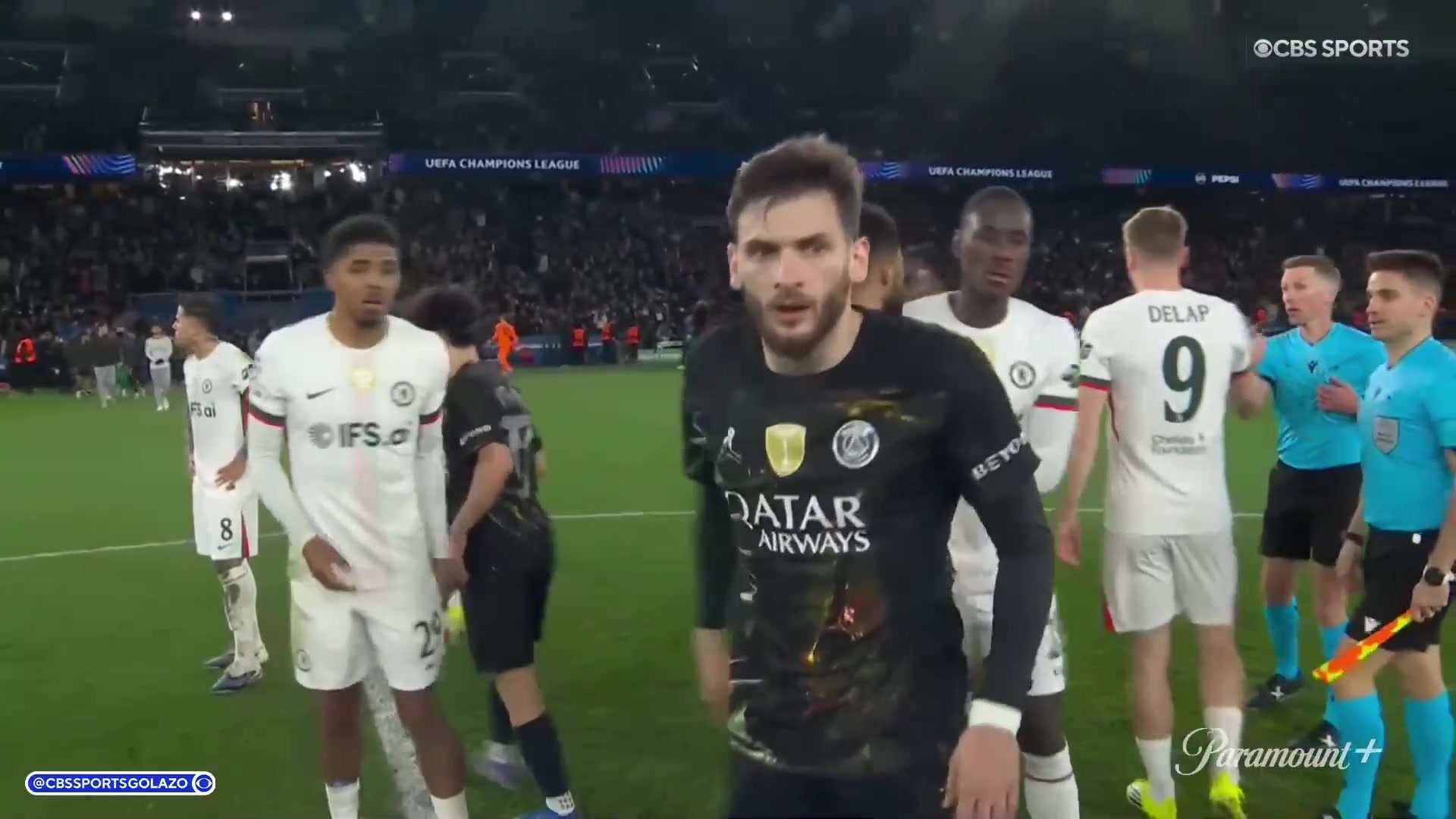 【集锦】欧冠-K77双响登贝莱建功约恩森送礼 大巴黎5-2切尔西