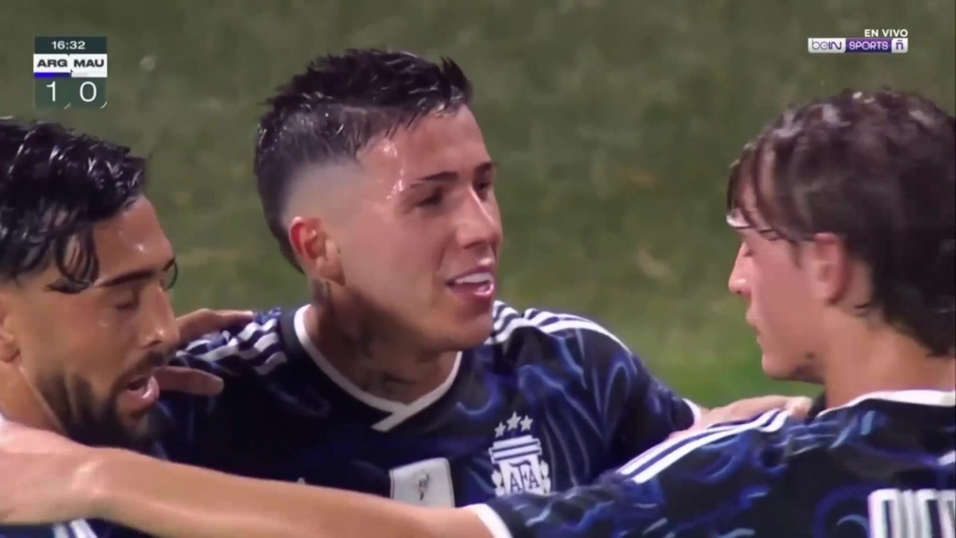 阿根廷先下一城！莫利纳传中助攻！恩佐禁区内包抄低射破门！